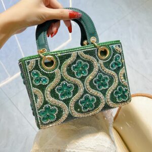 New Cross-border Light Luxury Celebrity Handbag Small Handbag Shoulder Crossbody Evening Bag High-quality Large-capacity Women's Bag