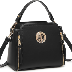 Handbags for Women PU Leather Cross Body Shoulder Bag | Waterproof Faux Leather, Multi Pockets, Top Handle, Detachable Strap, Ideal for Work Shopping Dating Daily Commuting